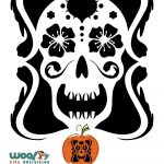 Day Of The Dead Pumpkin Carving Stencils | Woo! Jr. Kids Activities   Free Printable Sugar Skull Pumpkin Stencils