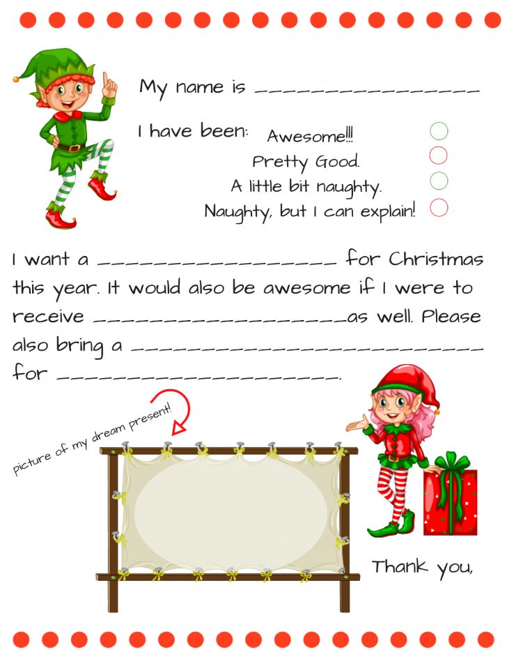 Free Printable Christmas Letters