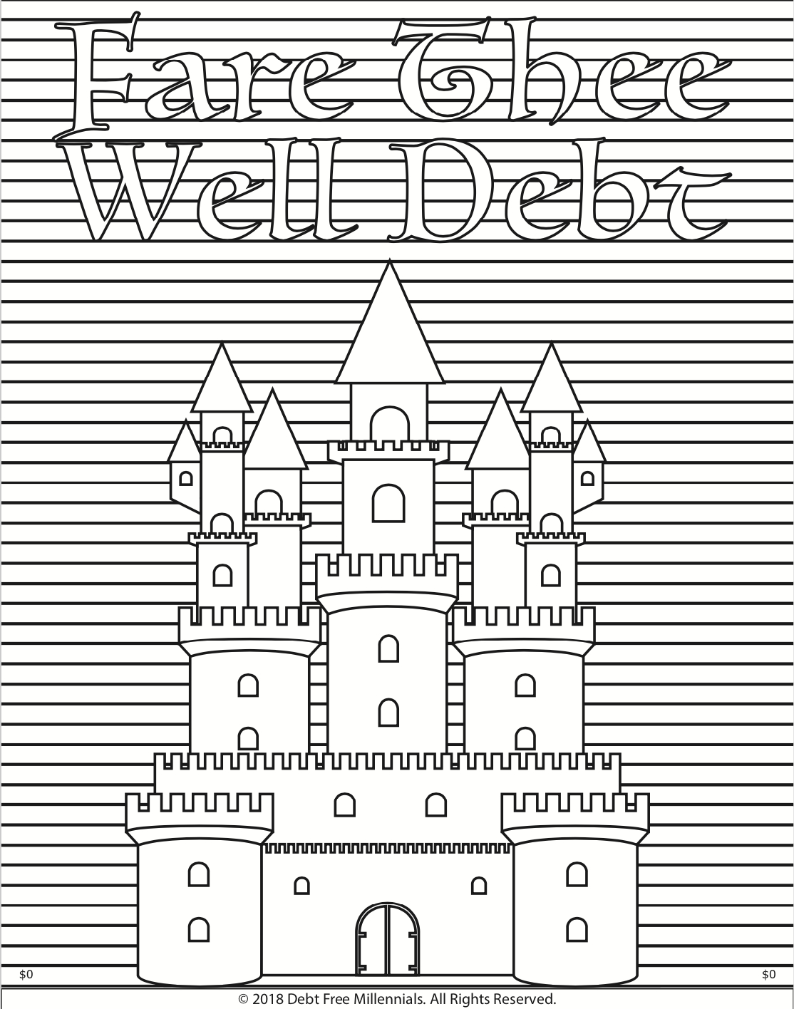 Debt Free Charts - Debt Free Millennials - Free Printable Debt Free Charts