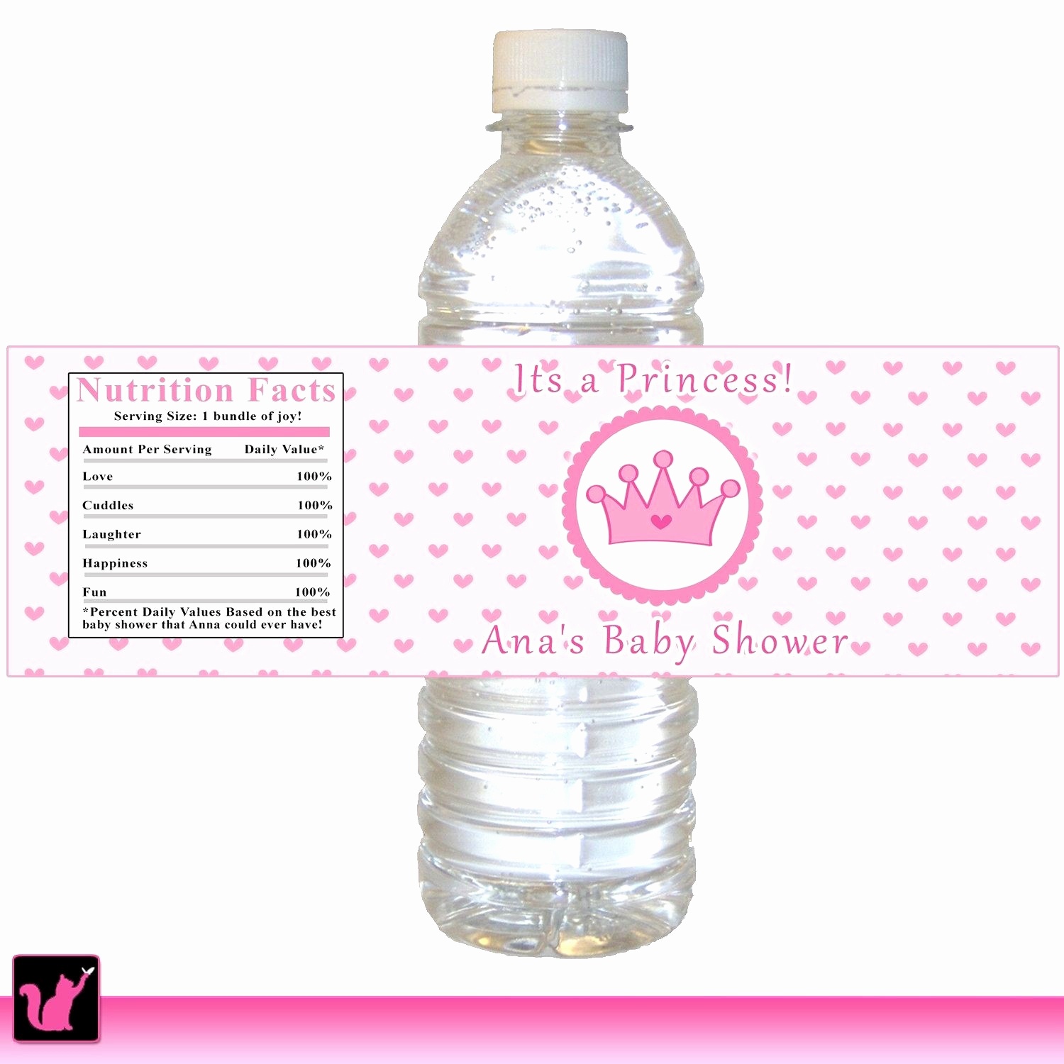 Design Your Own Water Bottle Labels Free Inspirational Baby Shower - Free Printable Water Bottle Labels For Baby Shower