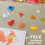 Designer Downloads   Free Printable Seed Bead Graph Paper   Artbeads   Free Printable Beading Patterns