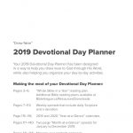 Devotional Day Planner, 2019: Bulk   Bible League Canada   Free Printable Bible Lessons For Youth Kjv