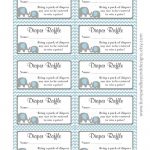 Diaper Raffle Tickets Free Printable   Yahoo Image Search Results   Free Printable Diaper Raffle Ticket Template Download
