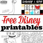 Disney Printables · The Typical Mom   Free Disney Printables