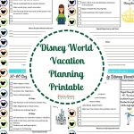 Disney World Vacation Planning Guide + Free Disney Planning Printables   Free Disney Planning Binder Printables