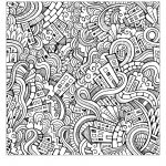 Doodle Art To Download   Doodle Art Kids Coloring Pages   Free Printable Doodle Art Coloring Pages