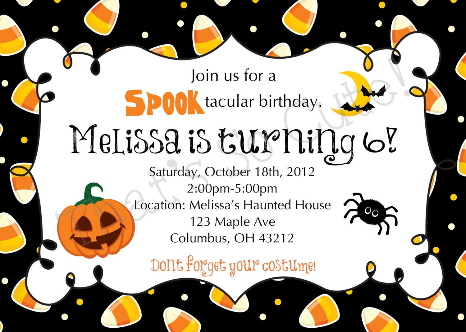 Download Free Template Free Printable Halloween Birthday Party - Free Online Halloween Invitations Printable