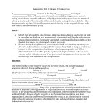 Download Texas Last Will And Testament Form | Pdf | Rtf | Word   Free Printable Blank Last Will And Testament