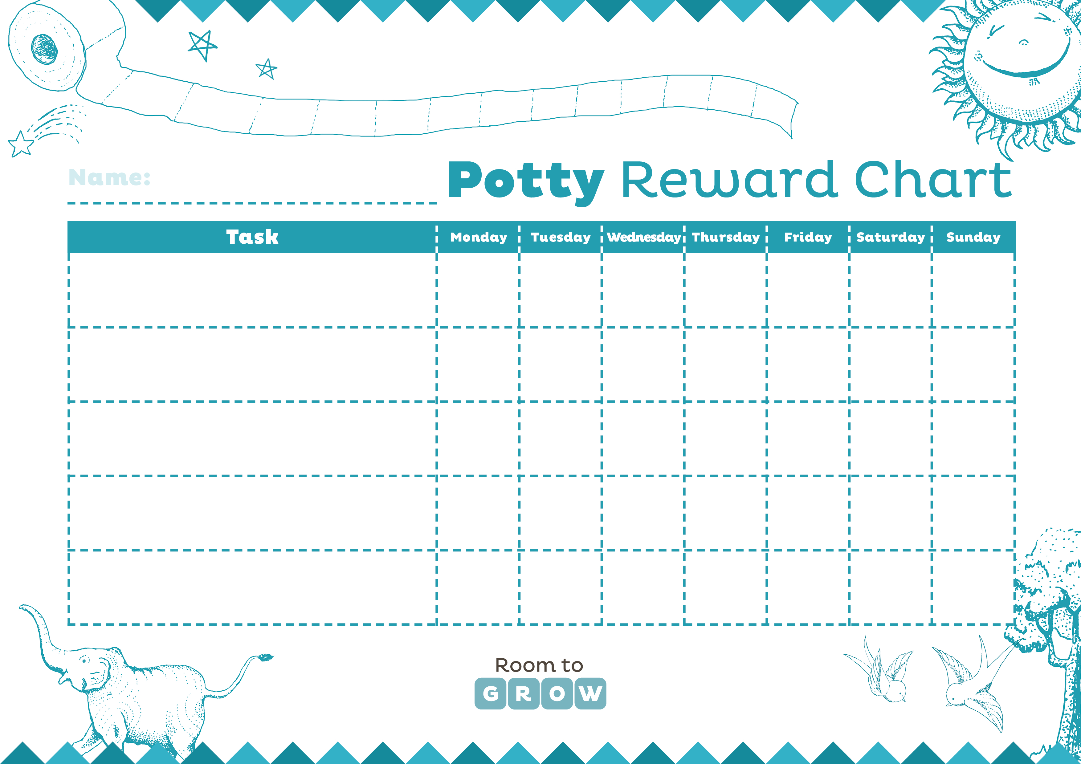 Download Your Free Printable Charts | Room To Grow - Reward Charts For Toddlers Free Printable
