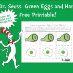 Dr. Seuss Green Eggs And Ham Free Printable | Toddler & Preschool   Green Eggs And Ham Free Printables