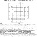 Earth Science Crossword Puzzle   Wordmint   Free Printable Science Crossword Puzzles