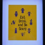 East Coast Mommy: Free Halloween Printable (Eat, Drink, And Be Scary)   Eat Drink And Be Scary Free Printable