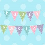 Easter Bunting Printable – Happy Easter & Thanksgiving 2018   Free Printable Easter Bunting