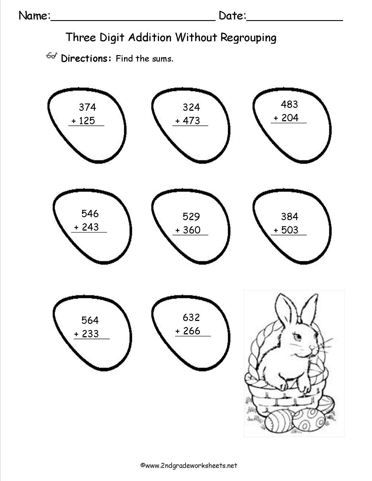 Easter Worksheets And Printouts - Free Printable Easter Worksheets