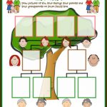 Easy Family Tree Printable For Traditional Families | Curriculum   My Family Tree Free Printable Worksheets