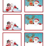 Easy Free Letter From Santa Magical Package | Christmas | Free   Free Printable Christmas Place Name Tags