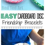 Easy Friendship Bracelets With Cardboard Loom   Red Ted Art   Free Printable Friendship Bracelet Patterns