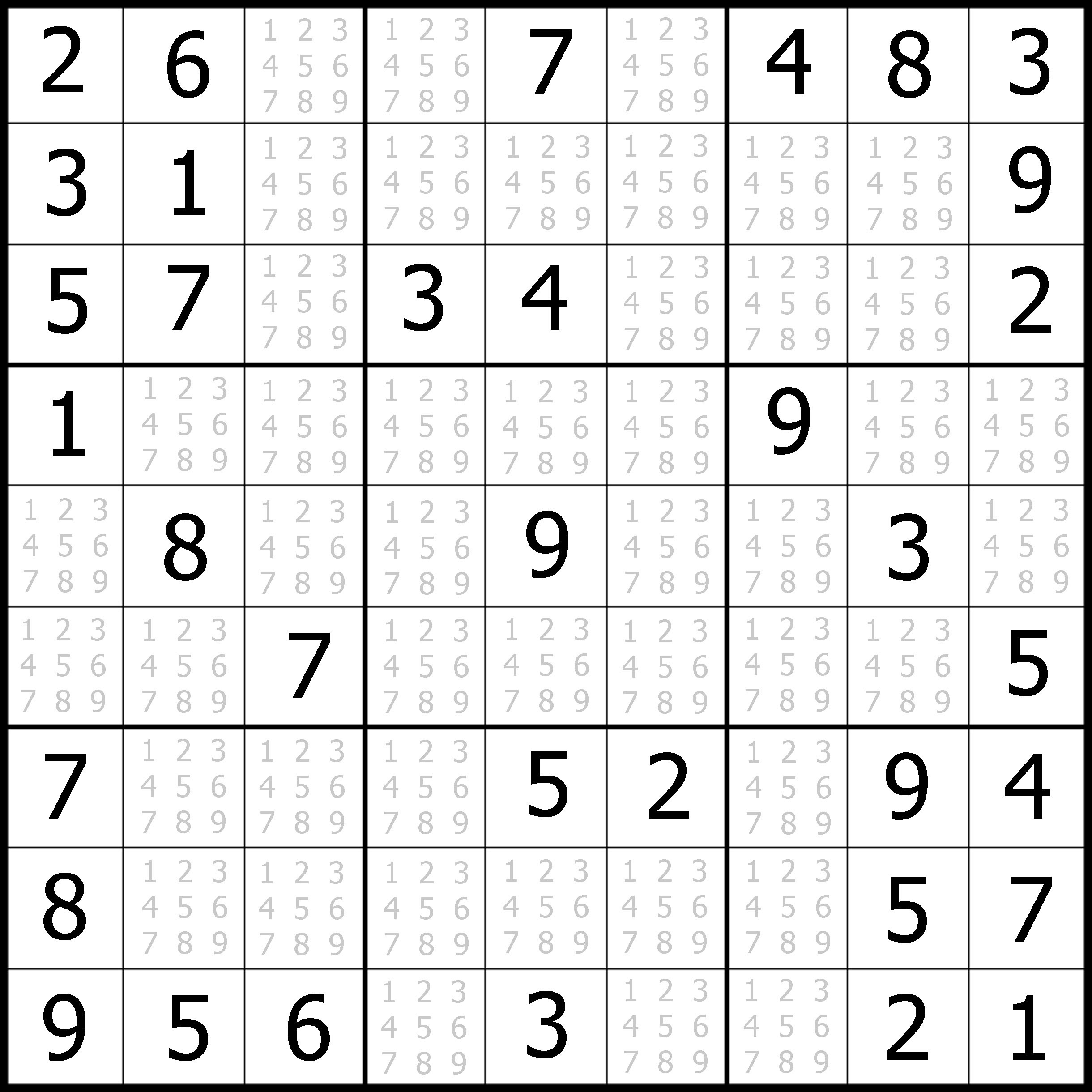 Easy Sudoku Printable | Kids Activities - Free Easy Sudoku Printable