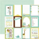 Echo Park   Bundle Of Joy Collection   Boy   12 X 12 Double Sided   Free Printable Baby Scrapbook Pages