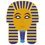 Egyptian Death Mask Template | Free Printable Papercraft Templates   Free Printable Egyptian Masks