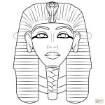 Egyptian Mask Coloring Page | Free Printable Coloring Pages   Free Printable Egyptian Masks