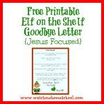 Elf On The Shelf Farewell Letter Printable | Elf On The Shelf | Elf   Elf On The Shelf Goodbye Letter Free Printable