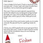 Elf On The Shelf Free Donation Letter Printable | Holidays   Elf On   Elf On The Shelf Welcome Back Letter Free Printable
