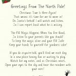 Elf On The Shelf Ideas For Arrival: 10 Free Printables | Merry   Elf On The Shelf Welcome Back Letter Free Printable