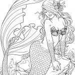 Enchanted Designs Fairy & Mermaid Blog: Free Mermaid Coloring Page   Free Printable Mermaid Coloring Pages For Adults