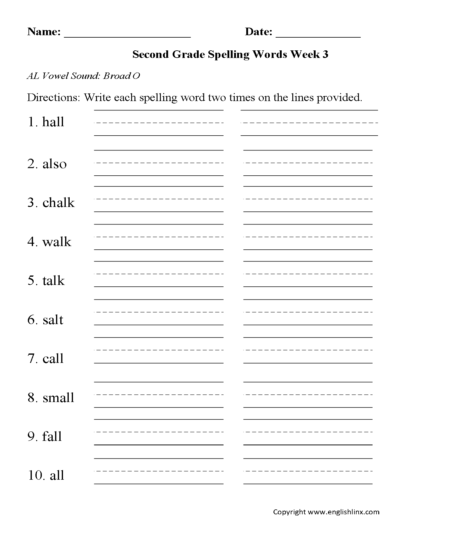 English Worksheets | Spelling Worksheets - 7Th Grade Spelling Worksheets Free Printable