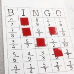 Equivalent Fraction Bingo | Elementary Education Collaborative Board   Fraction Bingo Cards Printable Free