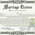 Fake Marriage Certificate | Marriage License | Marriage License   Fake Marriage Certificate Printable Free