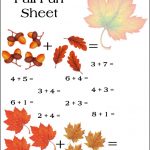 Fall Math Worksheet!   Free Printable Fall Math Worksheets