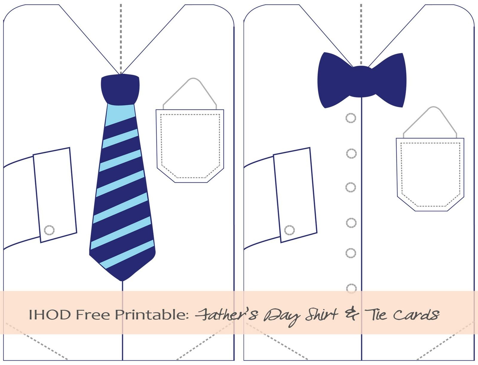 Father&amp;#039;s Day Tie Printables | In Honor Of Design: Diy: Free - Free Printable Tie