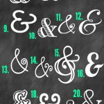 Favorite Free Ampersands   Free Printable Ampersand Symbol