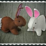Felt Easter Bunny Template   Free Easter Bunny Pattern   Free Printable Felt Patterns
