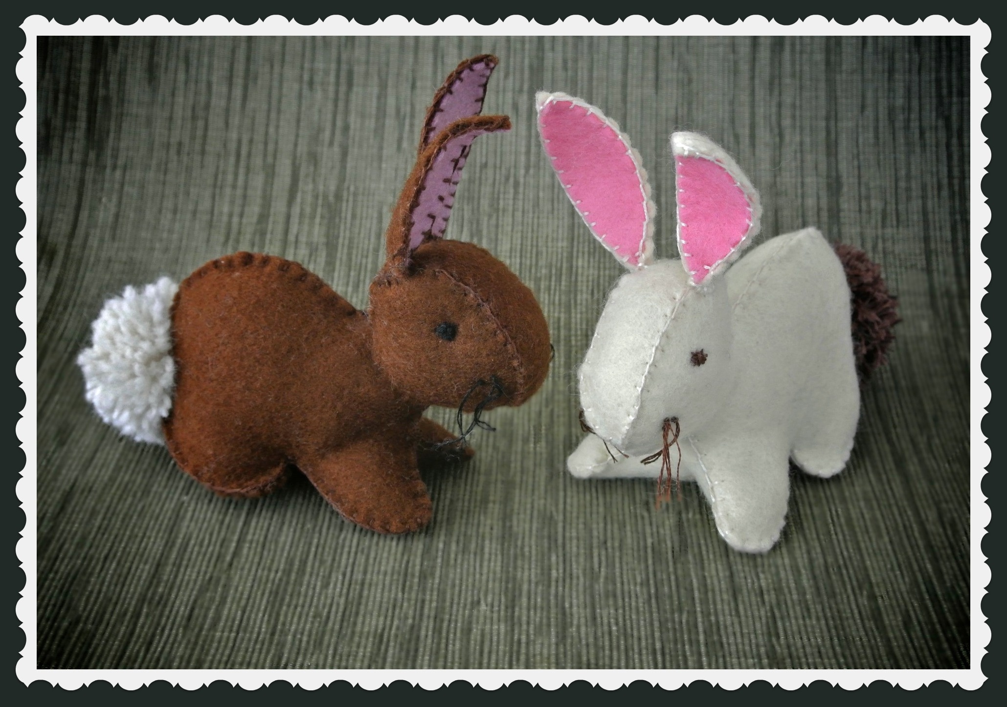 Felt Easter Bunny Template - Free Easter Bunny Pattern - Free Printable Felt Patterns