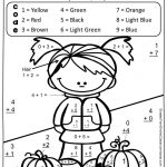 Fern Smith's Free Fall Fun! Basic Addition Facts   Color Your   Free Printable Fall Math Worksheets