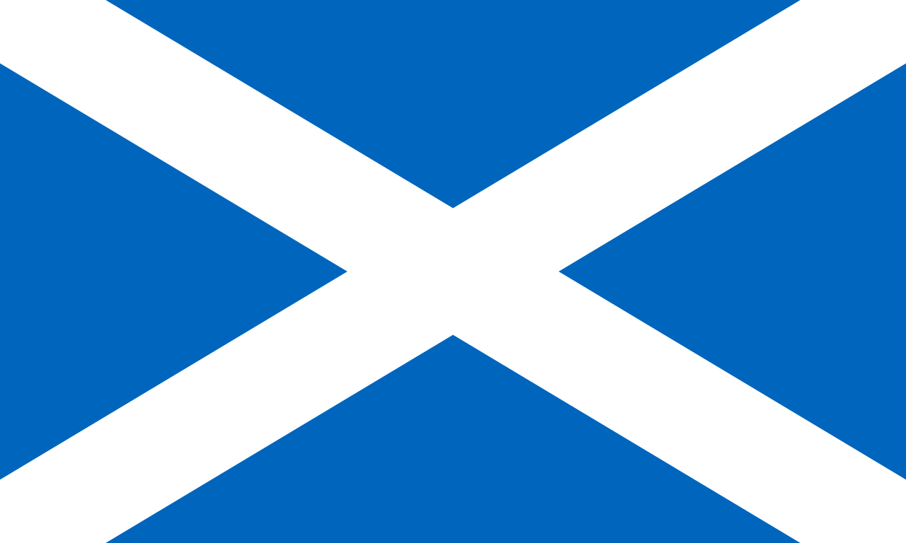 File:flag Of Scotland.svg - Wikipedia - Free Printable Scottish Flag