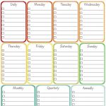 Find Your Favorite Printable Cleaning Schedule | For The Home   Free Printable Cleaning Schedule Template
