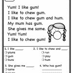 First Grade Reading Worksheets Free Common Core 1St Report Templates   Free Reading Printables For 1St Grade