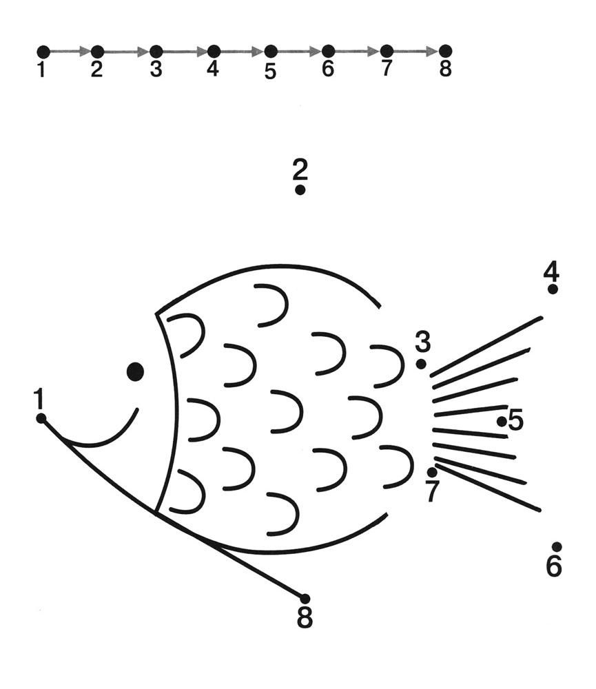 Fish Dot To Dot Worksheets | Kids Under 7: Free Dot To Dot - Free Printable Dot To Dot Easy