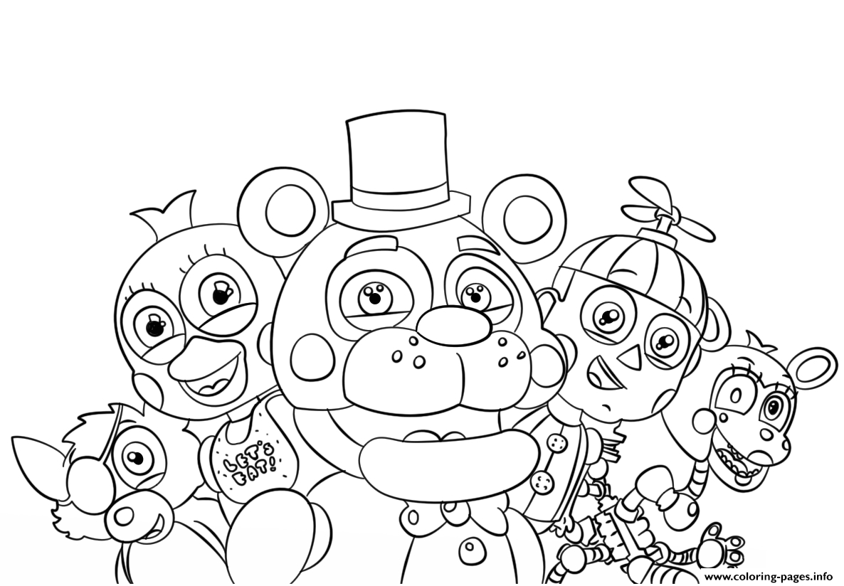 Five Nights At Freddy s Free Printables Free Printable