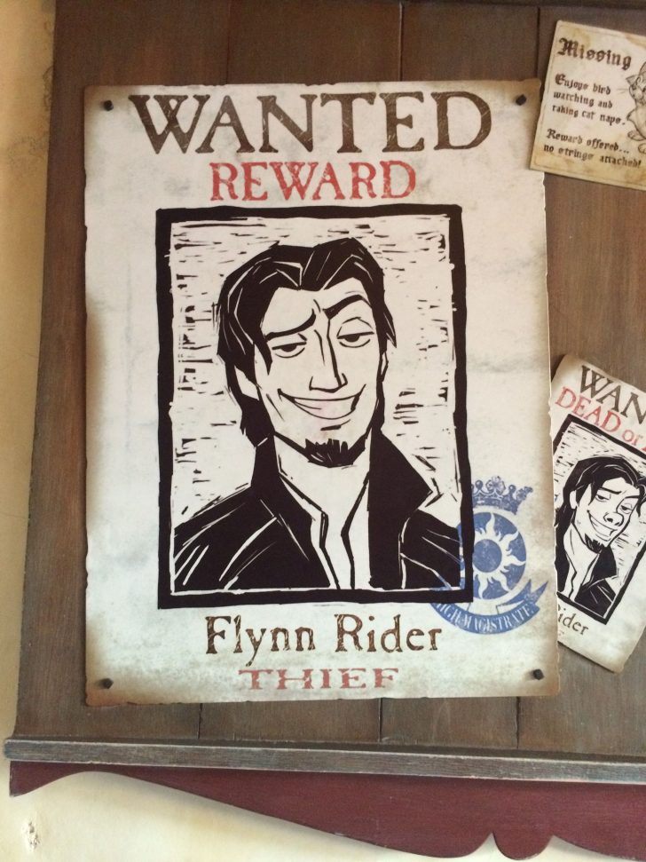 Free Printable Flynn Rider Wanted Poster