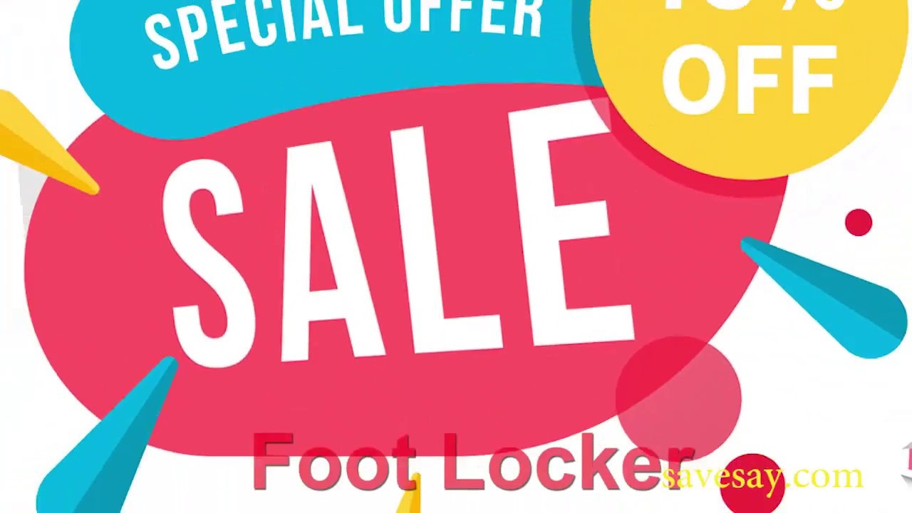 Foot Locker Coupons: 100% Working(Daily Update) - Youtube - Free Printable Footlocker Coupons