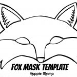 Fox Mask Template | Wood Work | Fox Mask, Fantastic Mr Fox, Mr Fox   Free Printable Fox Mask Template