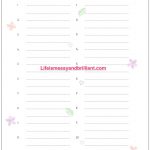 Free 20 Things I Would Tell My Younger Self Bullet Journal Printable   Bullet Journal Printables Free