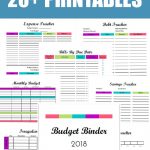 Free 2018 Budget Binder Printables   Simply Unscripted   Budget Binder Printables 2018 Free