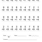 Free 2Nd Grade Math Worksheets Easy » Printable Coloring Pages For Kids   Free Printable Easy Grader