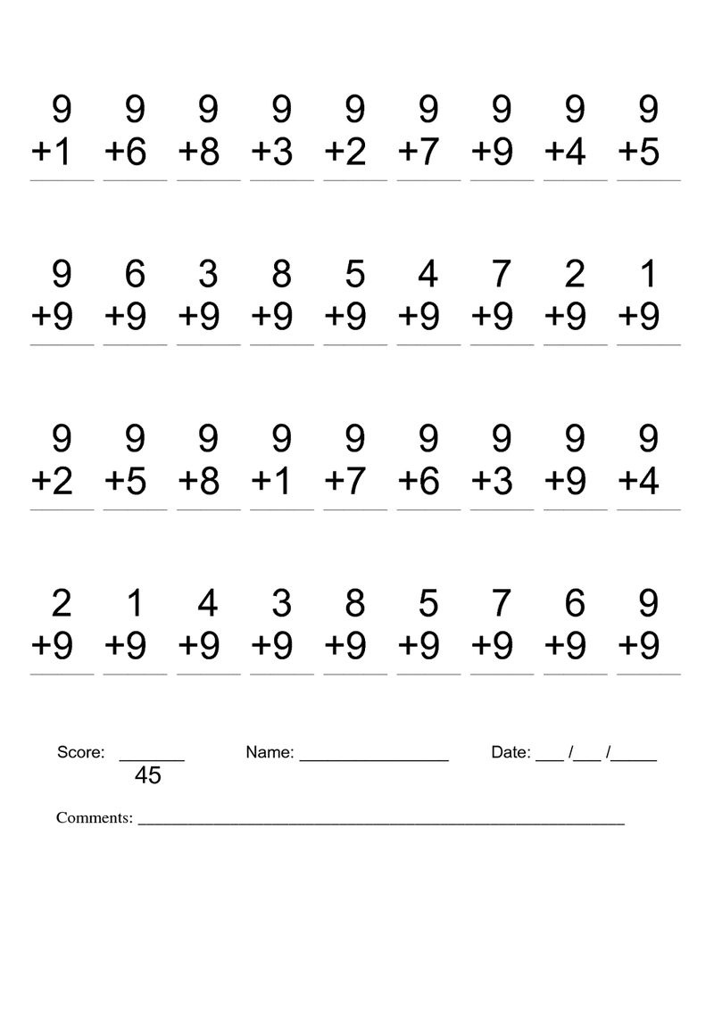 Free 2Nd Grade Math Worksheets Easy » Printable Coloring Pages For Kids - Free Printable Easy Grader